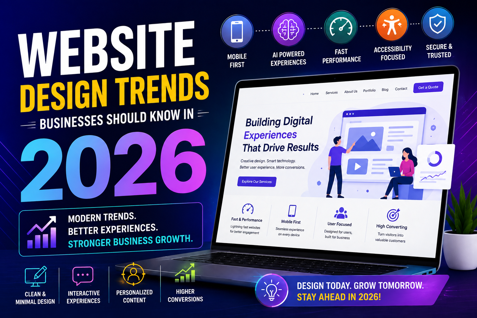 Website Design Trends Businesses Should Know in 2026