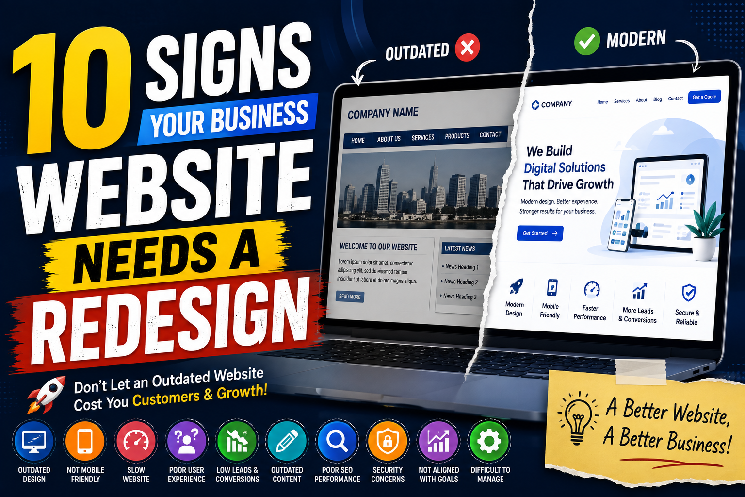 10 Signs Your Business Website Needs a Redesign