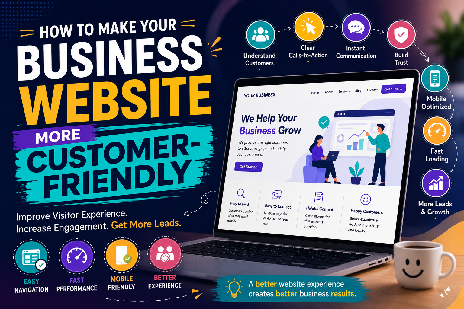 How to Make Your Business Website More Customer-Friendly